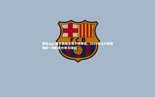 德信app-那不勒斯主场不败神话，2025年五大联赛独树一帜的非升班马球队